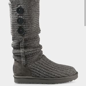 Ugg classic cardy boot grey size 8